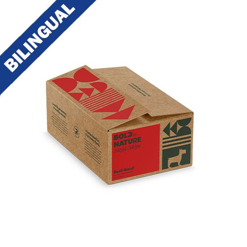 Bold By Nature-Mega Beef Raw Food for Dogs