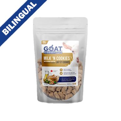Happy Days - Goat Milk Biscuits 190g, ingrédients: beurre darachide petit
