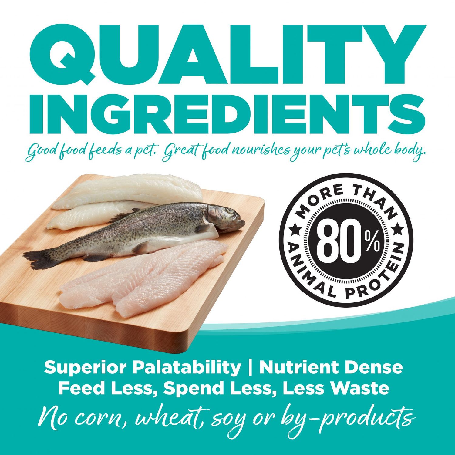 NutriSource- Élement series,Classic Catch Mélange d&#39;aiglefin, de truite et de morue sans céréales pour chat