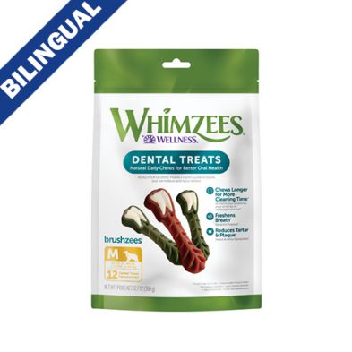 Whimzees par Wellness- gâterie en sac  a macher pour chien végétal
