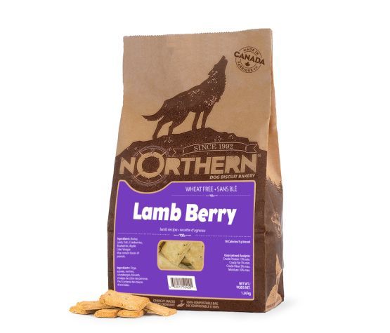 Northern - Classic - Biscuits Sans Blé Pour Chien, Agneau &amp; Baies