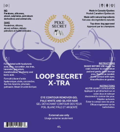 Peke Secret- Gel détachant contour des yeux Loop Secret X-Tra 60 ml