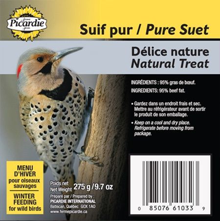 Picardie- Suif pour oiseaux sauvage