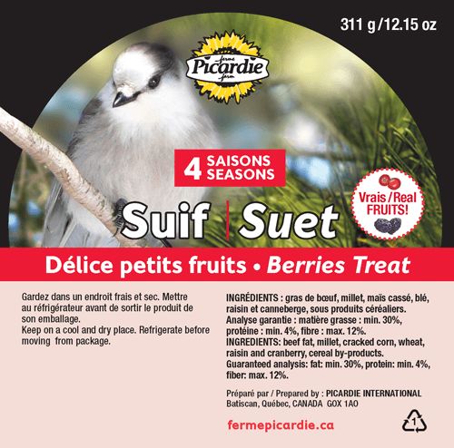 Picardie- Suif pour oiseaux sauvage