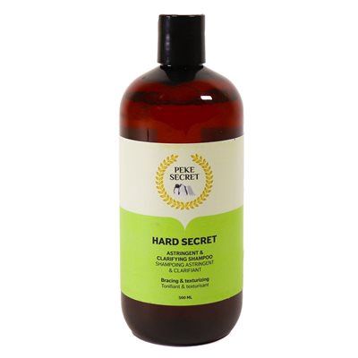 Peke Secret-Shampoing pour chien Hard Secret 500ml