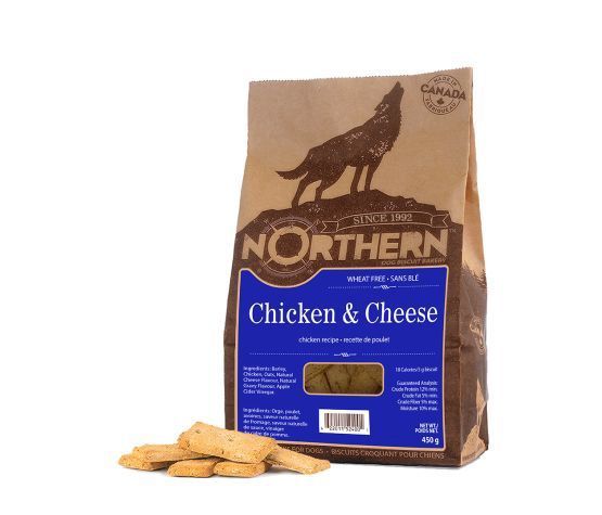 Northern Classic - Biscuits Sans Blé Pour Chien, Poulet &amp; Fromage 450gr