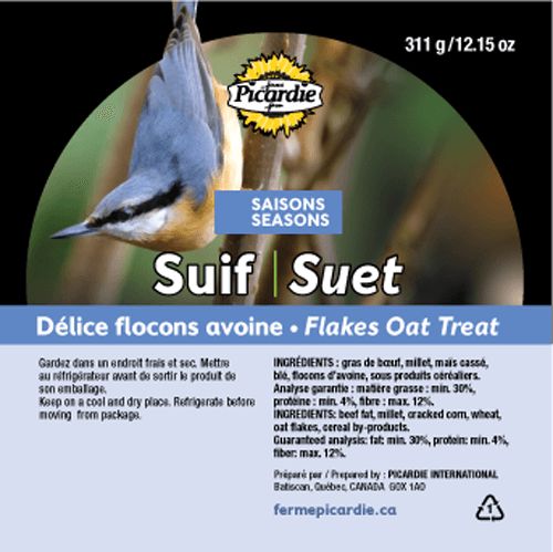 Picardie- Suif pour oiseaux sauvage