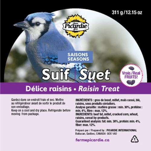 Picardie- Suif pour oiseaux sauvage