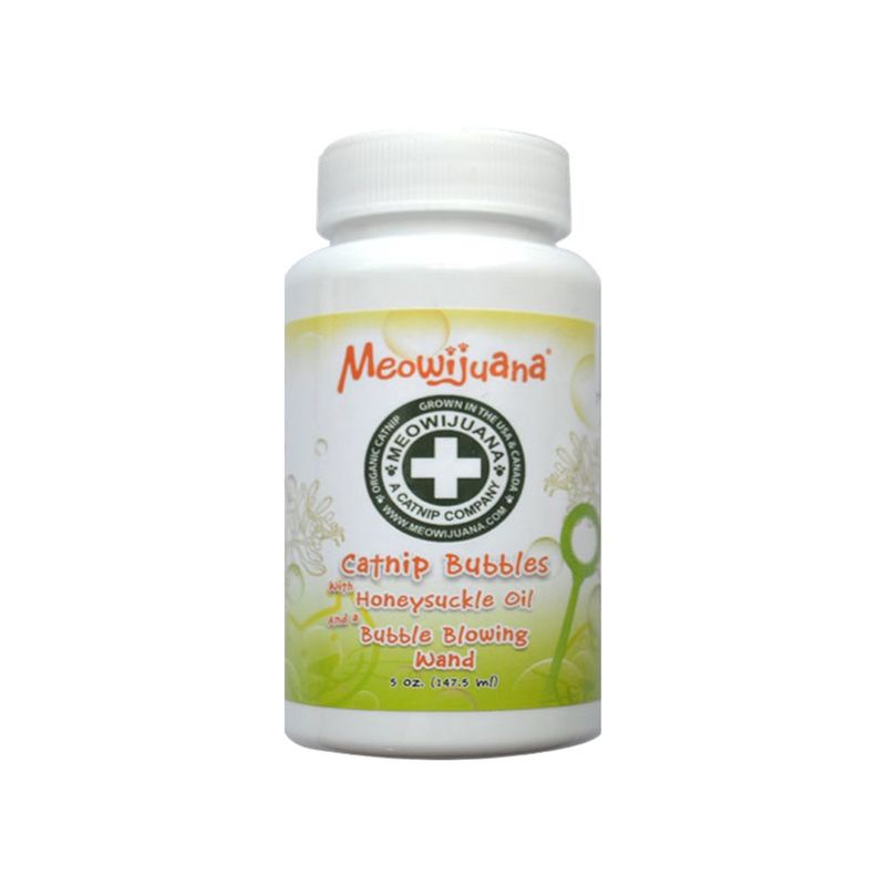 Meowijuana- Bulles a souffler d'herbe a chat 5oz