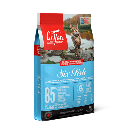 Orijen- nourriture pour chat six poisson, format: 1.8kg