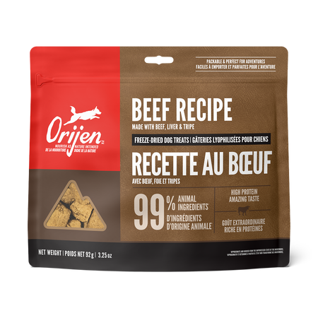Orijen- Gâterie pour chien Lyophilisées sans grains 92gr