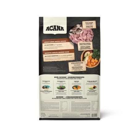 Acana - Adult Large Breed Recipe Dog Food 17kg