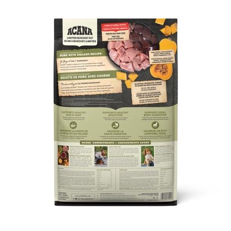 Acana - Pork and Squash Recipe Dog Food, Limited Ingredients