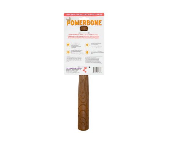 Powerbone - Jouet à Mâcher Pour Chien, Nylon &amp; Bambou - Bâton De Baseball 5.5"
