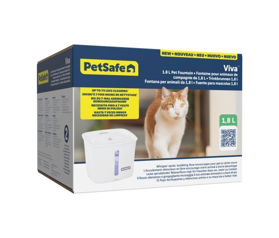Petsafe - Fontaine Viva Pour Animaux De Compagnie - 1,8 Litre