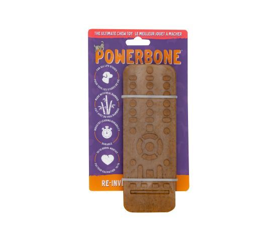 Powerbone - Jouet à Mâcher Pour Chien, Nylon &amp; Bambou - Télécommande 7"