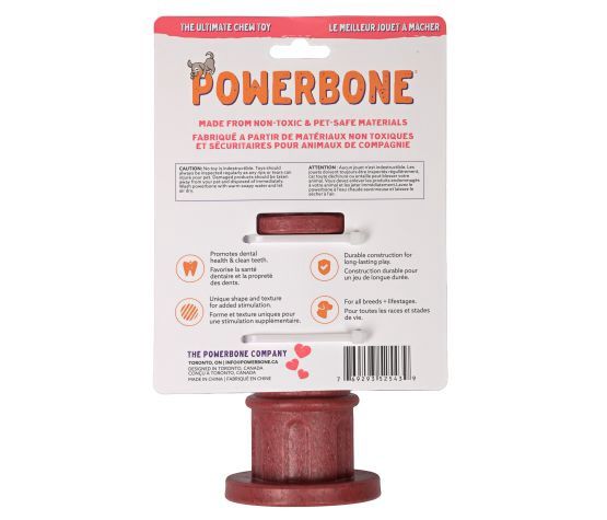 Powerbone - Jouet à Mâcher Pour Chien, Nylon &amp; Bambou - Borne Fontaine 7&quot;