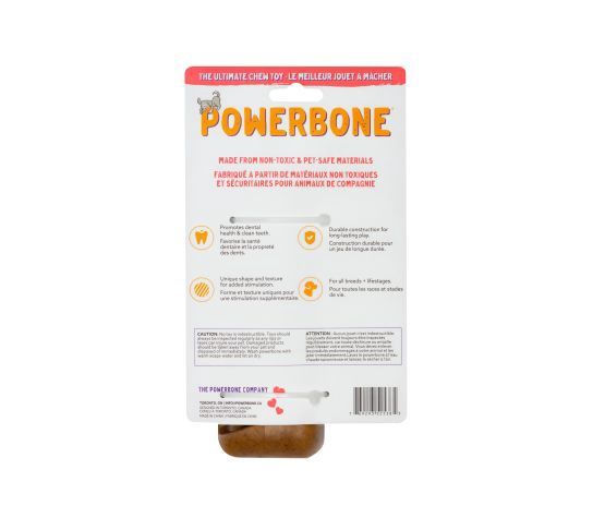 Powerbone - Jouet à Mâcher Pour Chien, Nylon &amp; Bambou - Télécommande 7&quot;