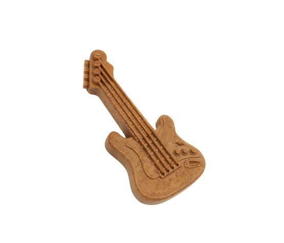 Powerbone - Jouet à Mâcher Pour Chien, Nylon &amp; Bambou - Guitare 9.5&quot;