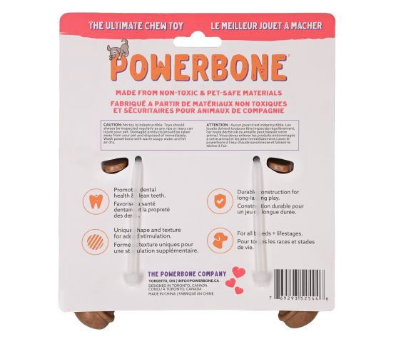 Powerbone - Jouet à Mâcher Pour Chien, Nylon &amp; Bambou - Manette De Jeux Vidéo 5&quot;