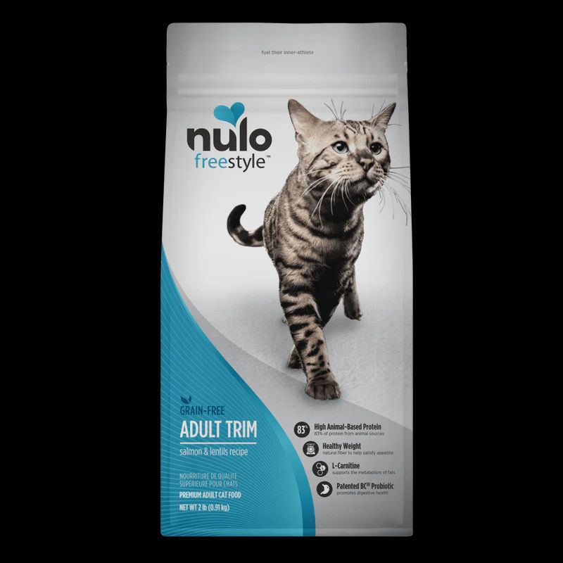 Nulo- Freestyle nourriture Chat adulte trim, Légère saumon &amp; lentille, Size: 5lbs