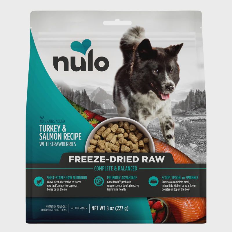 Nulo- Lyophilisé pour chien dinde &amp; saumon