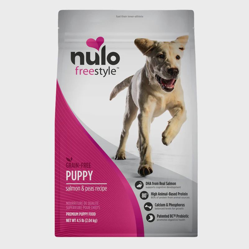 Nulo- Freestyle nourriture a chiot au saumon et pois 4.5lbs