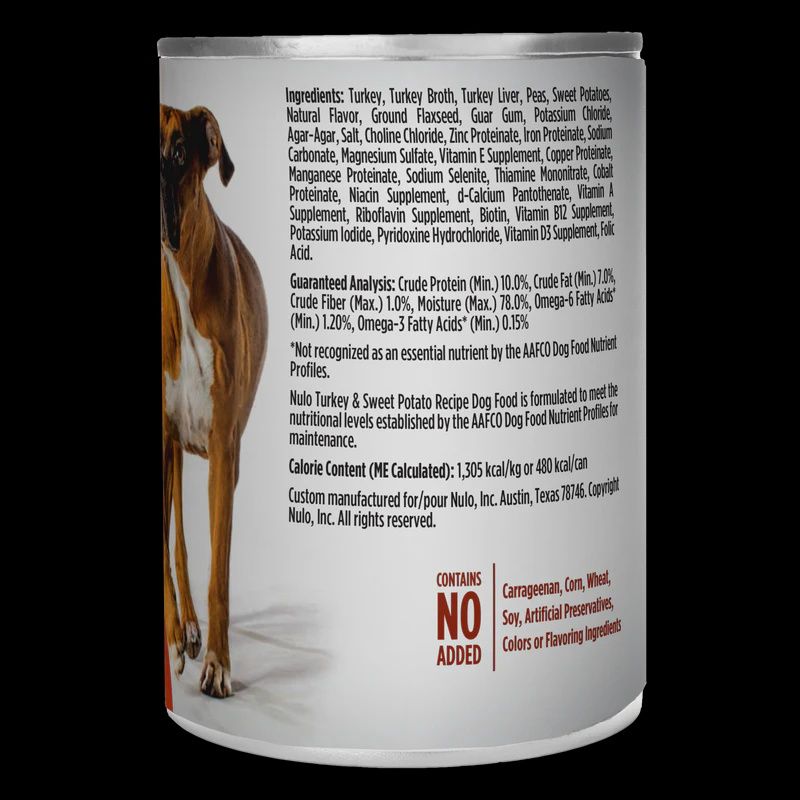 NULO- FreeStyle Chien conserve sans grains 12.5oz