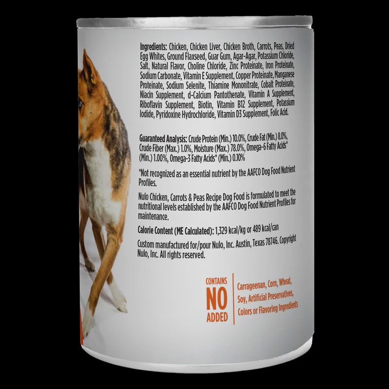 NULO- FreeStyle Chien conserve sans grains 12.5oz