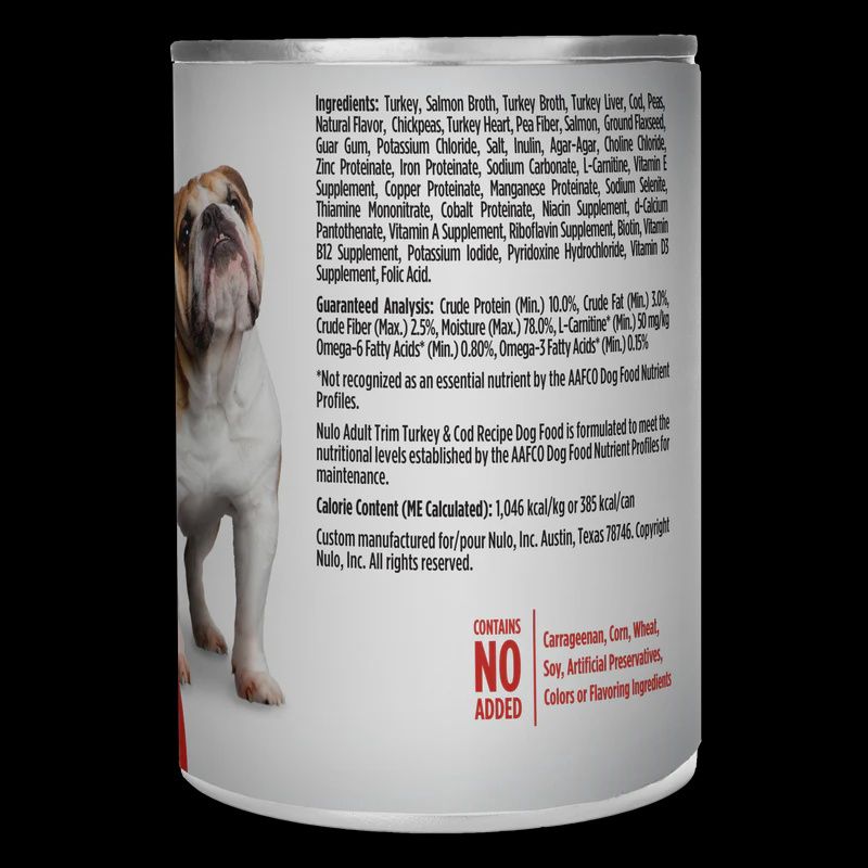NULO- FreeStyle Chien conserve sans grains 12.5oz