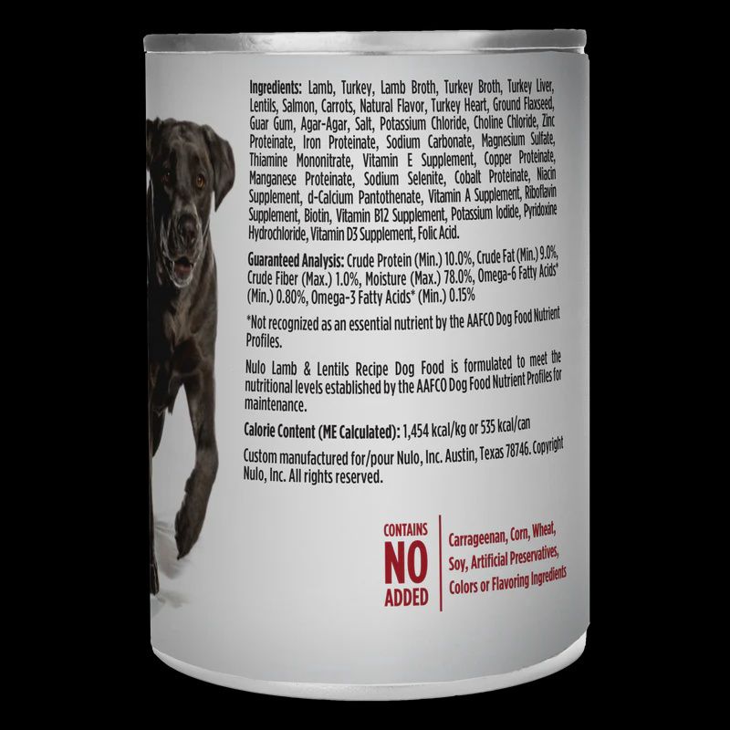 NULO- FreeStyle Chien conserve sans grains 12.5oz