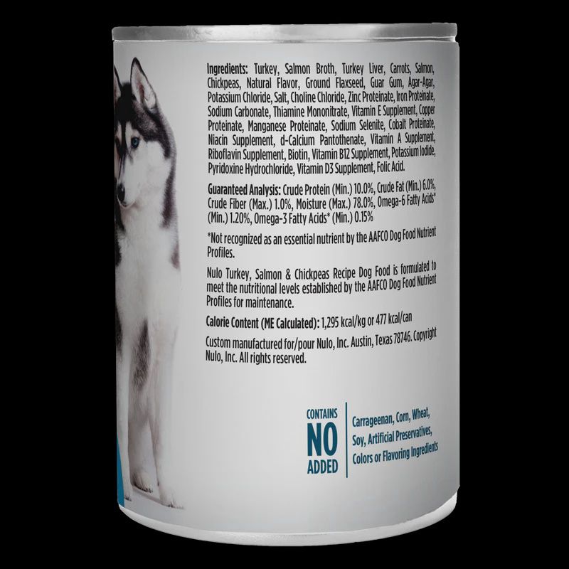 NULO- FreeStyle Chien conserve sans grains 12.5oz