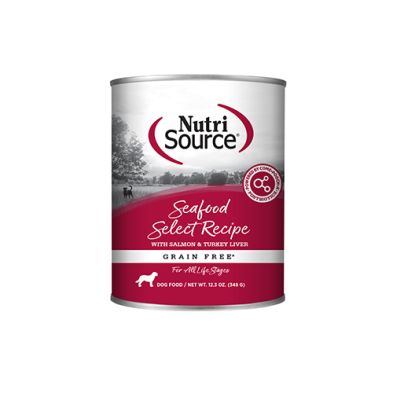 NutriSource - Conserve, Seafood Select, Sans grains, 12.3oz