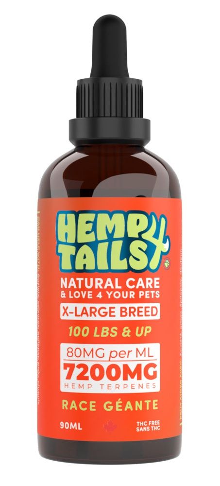 Hemp 4 Tails - Hemp Oil for Very Large Breed Dogs, format: 7200mg