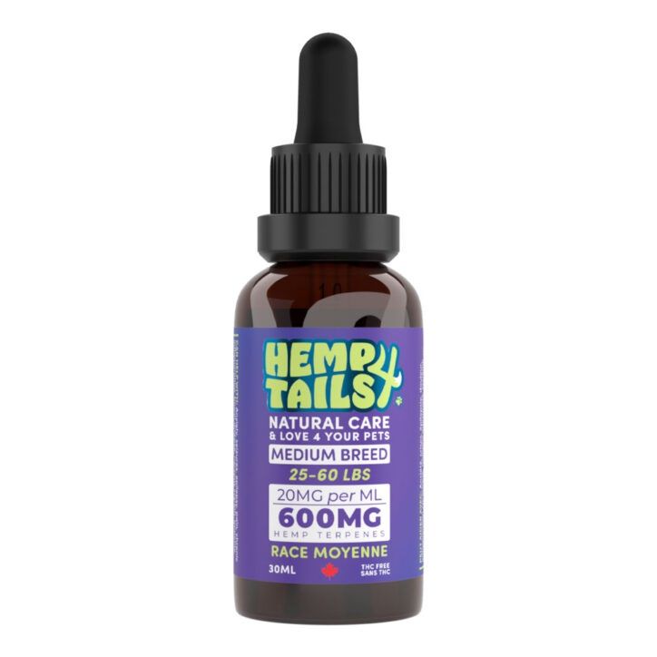 Hemp 4 Tails - Hemp Oil for Medium Breed Dogs – 600 mg