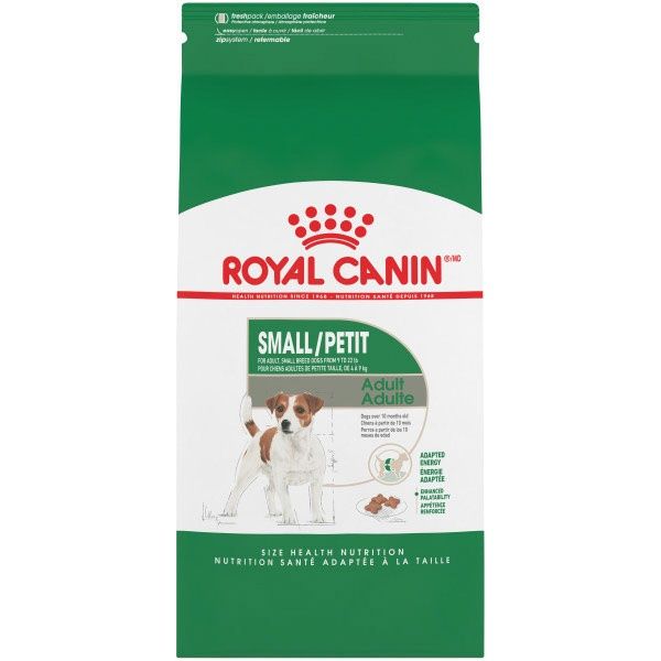Royal Canin- Adulte pour petite race, format: 14lbs