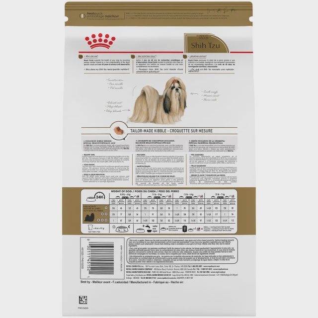 Royal Canin- Recette pour Shih tzu adulte 2.5lbs