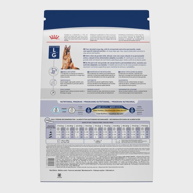 Royal Canin- Recette grande race 5 et + 30lbs