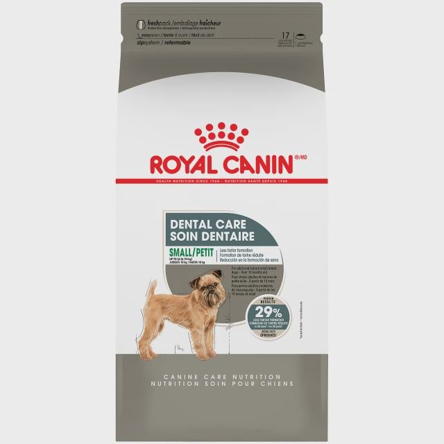 Royal Canin- Soin dentaire, pour petite race, format: 17lbs