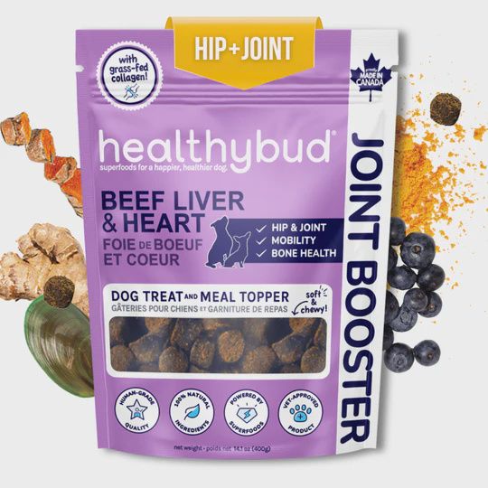 HealthyBud - Functional Dog Treat &quot;Boost&quot; 4.6oz, fonction: Mobilité et articulation
