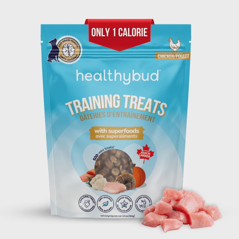 HealthyBud - Mini Training Treats for Dogs 6.5oz
