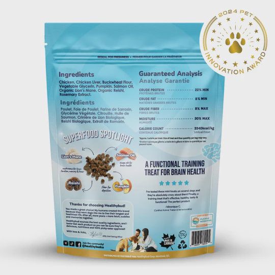 HealthyBud - Mini Training Treats for Dogs 6.5oz