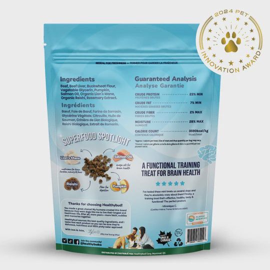 HealthyBud - Mini Training Treats for Dogs 6.5oz