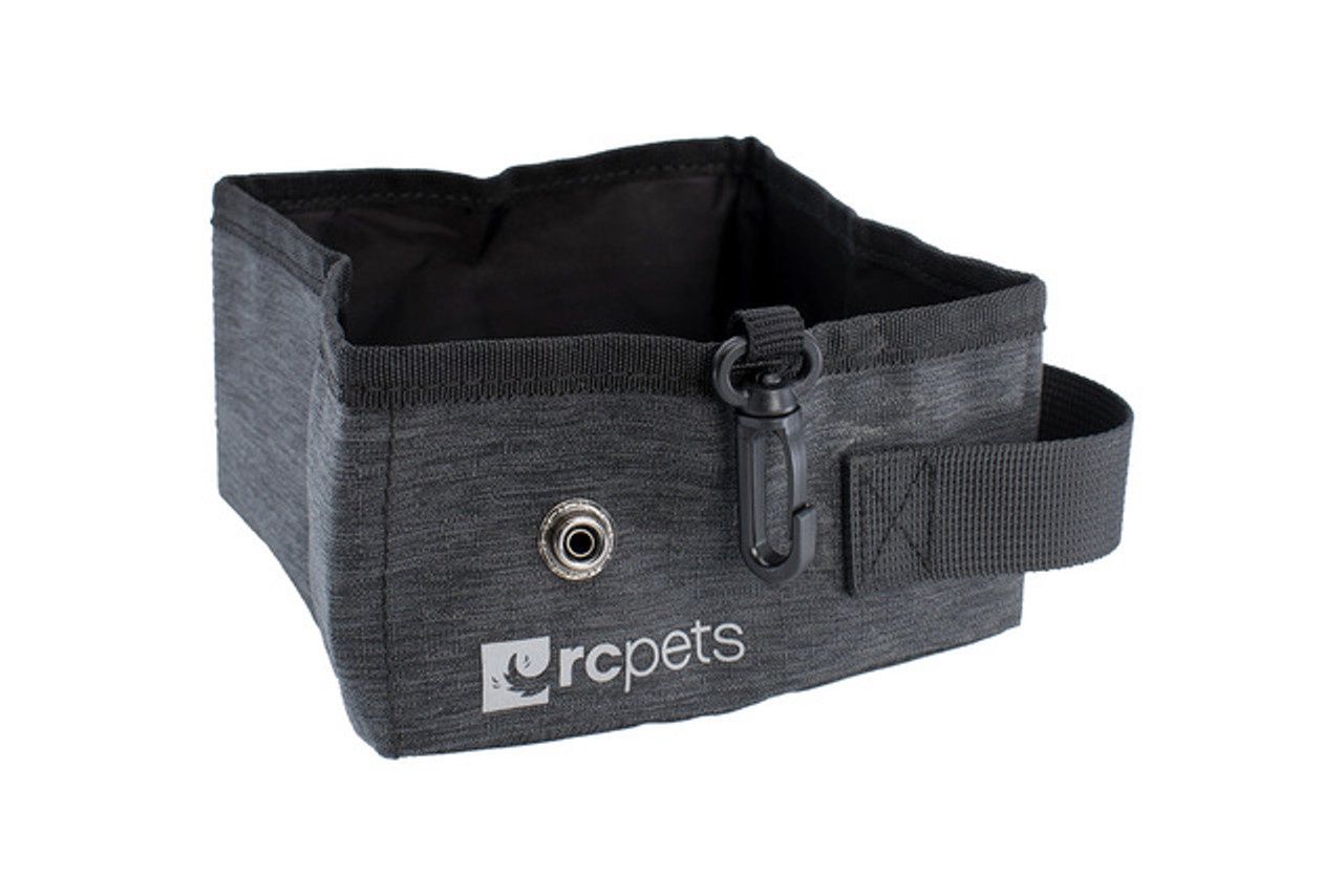 RCPets - Bol polyvalent - noir chiné