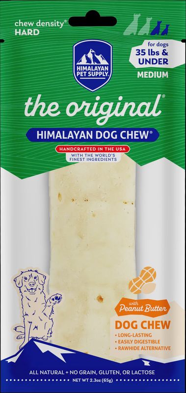 Himalayan Pet Supply - Peanut Butter Flavored Cheese Chew Treat