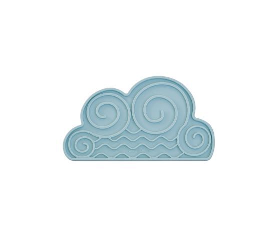 Dexypaws - Stimulating Cloud-Shaped Lick Mat, Sky Blue