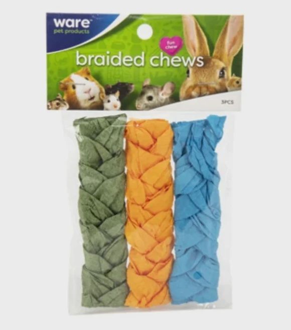 Ware - Braided chews jouets pour rongeurs