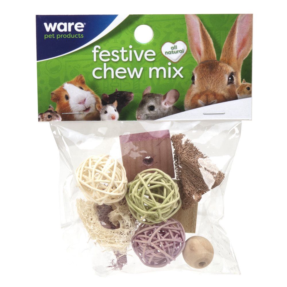 Ware - Festive chew mix - mélange de jouets a gruger festif