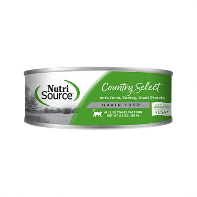 Nutrisource - Conserve, Country Select, Sans Grains, 5.5oz