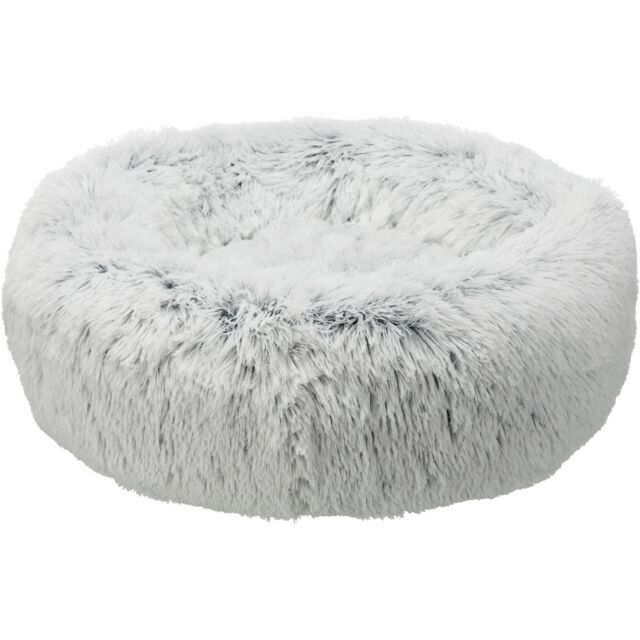 Trixie - Lit rond Harvey, blanc/noir